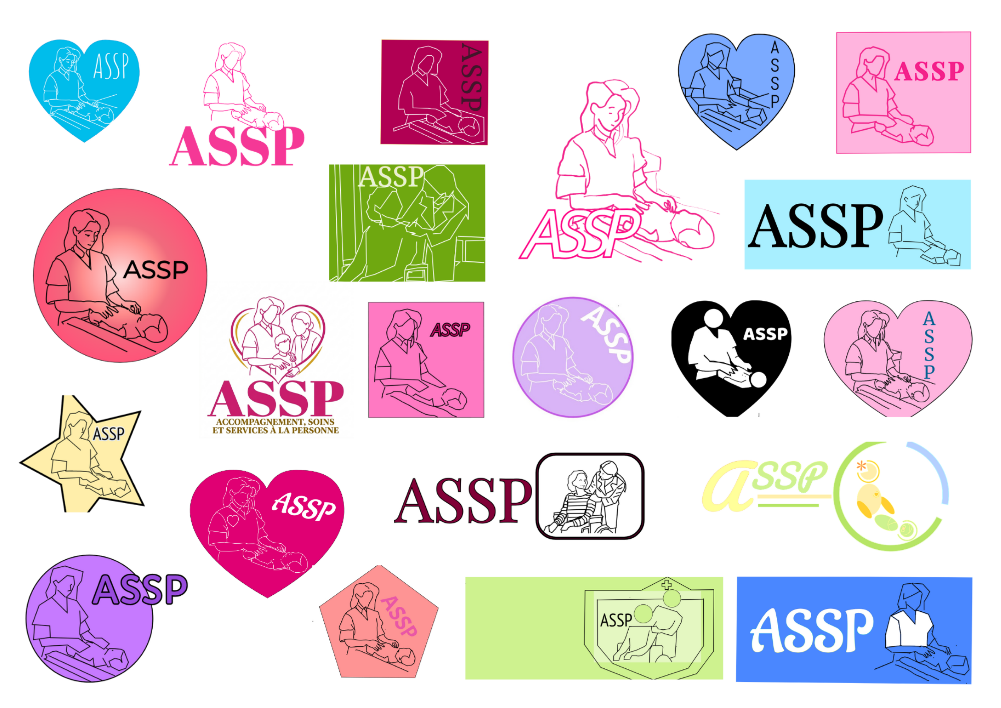 Logotypes ASSP Seconde